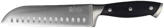 Estia Butcher Μαχαίρι Santoku από Ανοξείδωτο Ατσάλι 20cm