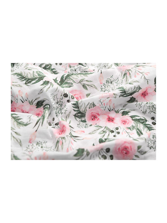 Sensillo Muslin Swaddle Wrap Multicolour 120x120cm.