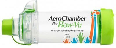 Alfa Care Kidztrudell Aerochamber Plus Spacer Device With Mouthpiece