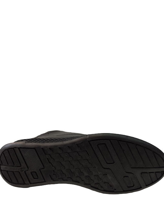 Piele Negru Ghete barbati
