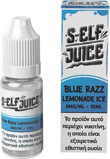 S-elf Juice Έτοιμο Υγρό Αναπλήρωσης Razz Blue Lemonade 8mg 10ml