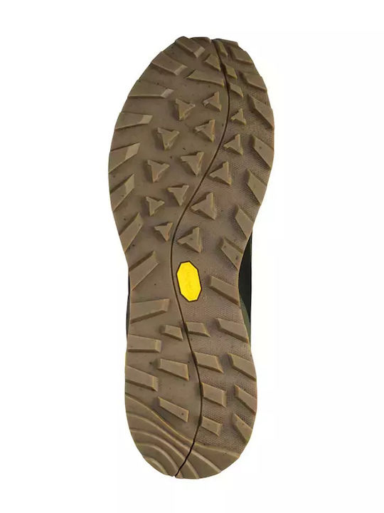 Jack Wolfskin Terraventure Ανδρικά Ορειβατικά Μποτάκια Αδιάβροχα Πράσινα