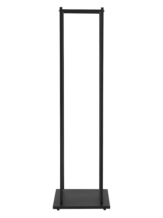 ML-Design Metalic Raft Depozitare lemne Negru
