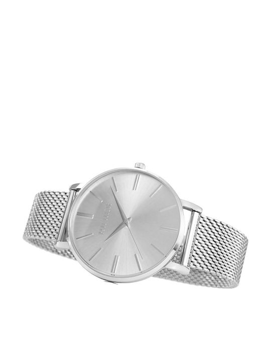 Paul Lorens Γυναικείο Ρολόι 42mm Μπαταρίας με Μεταλλικό Μπρασελέ