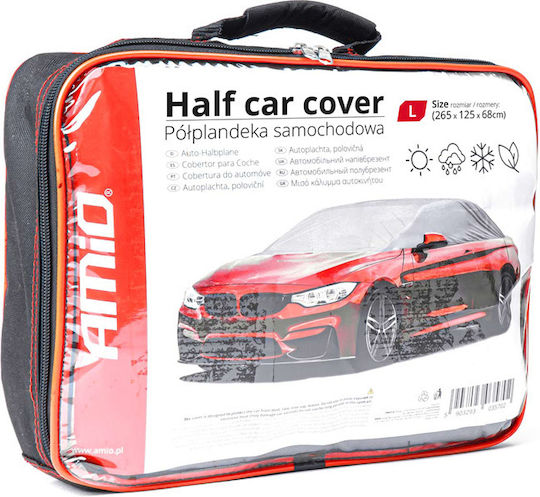 AMiO Half Covers with Carrying Bag Waterproof for Sedan