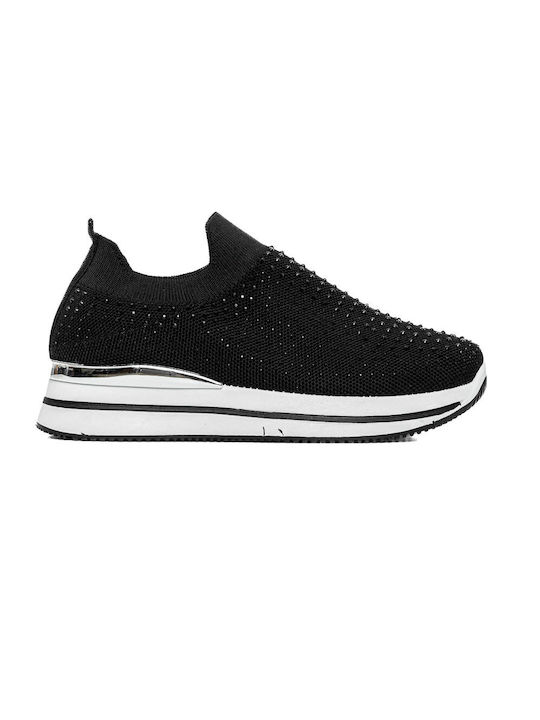 Politis shoes Damen Anatomisch Sneakers Schwarz