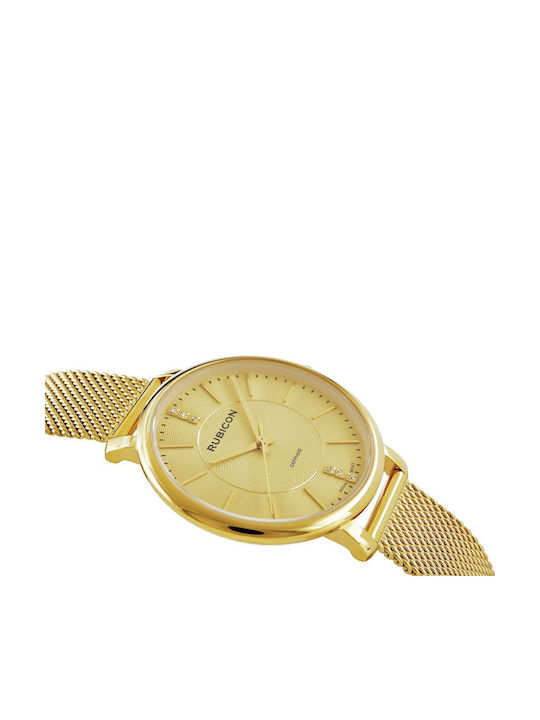 AGBarr Damen Uhr mit Metallarmband