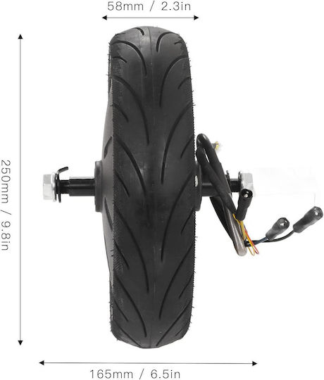 Segway Spare Part for Electric Scooter Segway Ninebot in Black Color