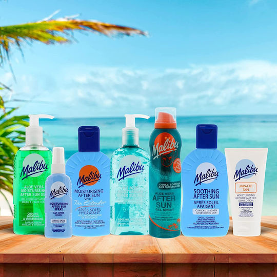 Malibu Clear Protection Waterproof Sunscreen Body SPF20 Spray 250ml