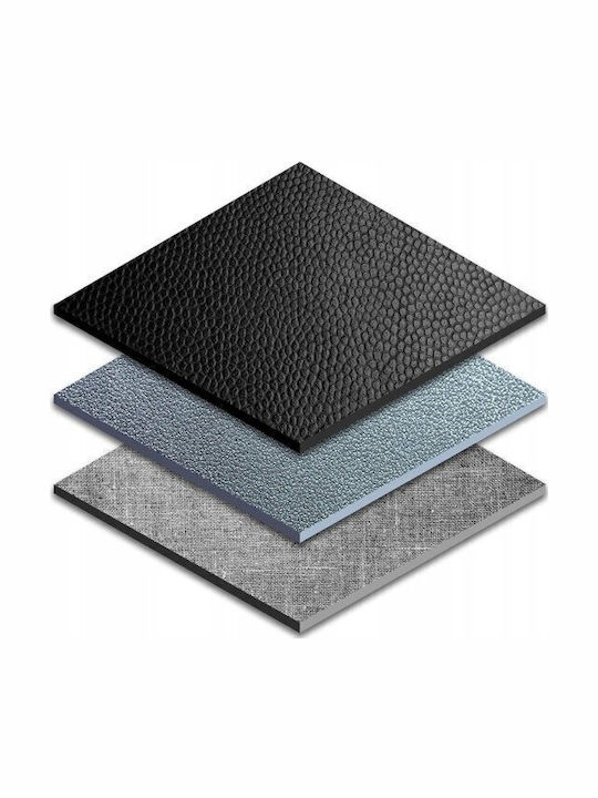 Leather Men's Wallet Cards with RFID Red