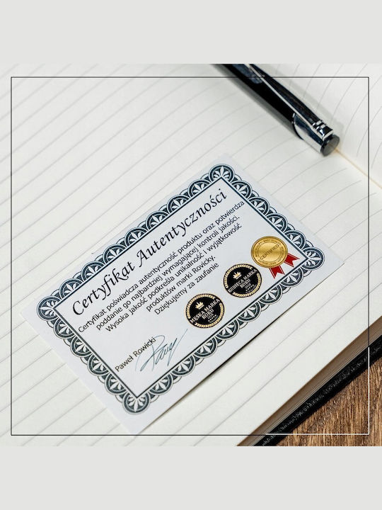 Leather Men's Wallet Cards with RFID Red