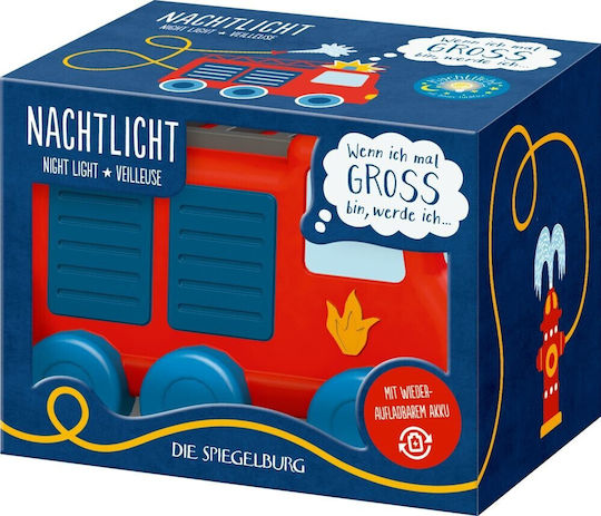 Die Spiegelburg Fire Truck Battery Night Light