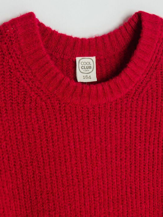 Cool Club Kids' Sweater Long Sleeve red