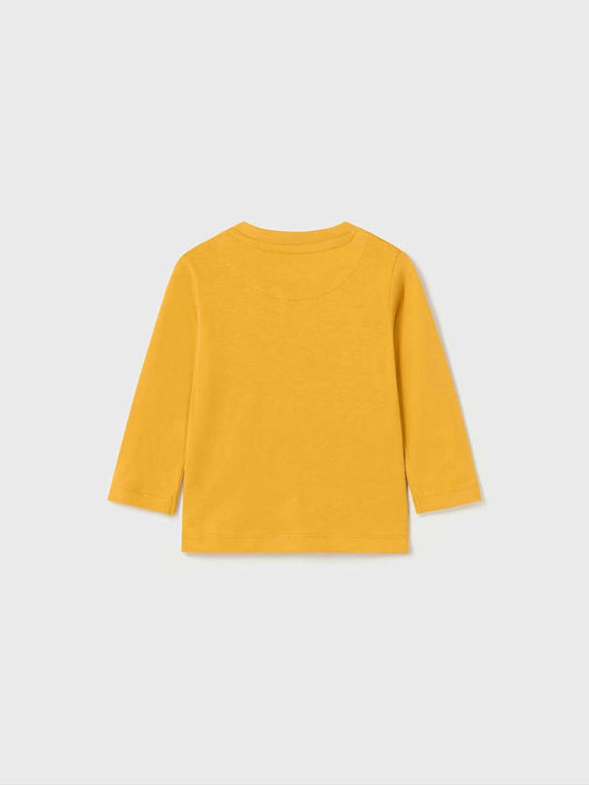 Mayoral Kids Blouse Long Sleeve Yellow