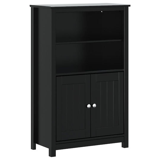 vidaXL Bathroom Cabinet Black