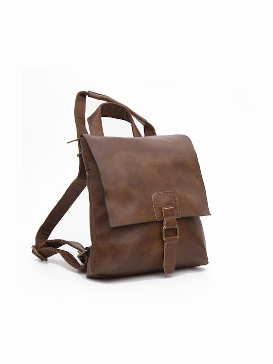 Paolo Bags Women's Bag Backpack Brown