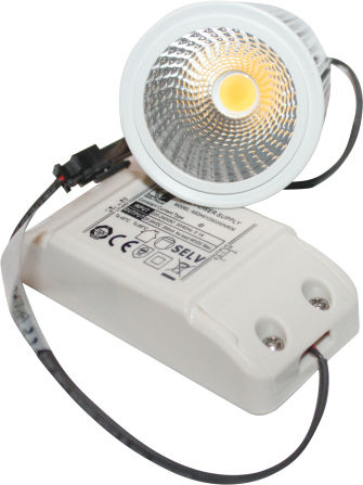 Diolamp Cob LED Module 230V 10W Θερμό Λευκό 1τμχ WISP1027