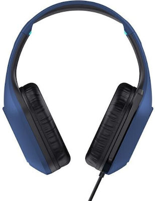 Trust GXT 415 Zirox Over Ear Gaming Headset with Connection 3.5mm Blue