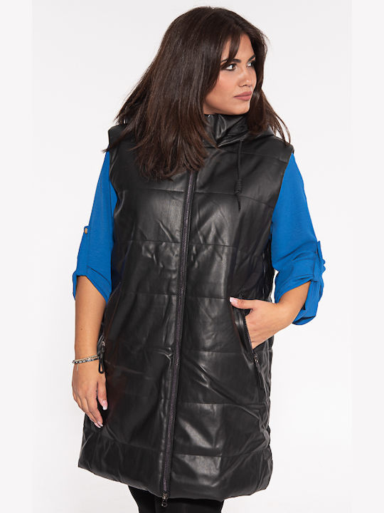 Navigazione Damen Bikerjacke ΜΑΥΡΟ