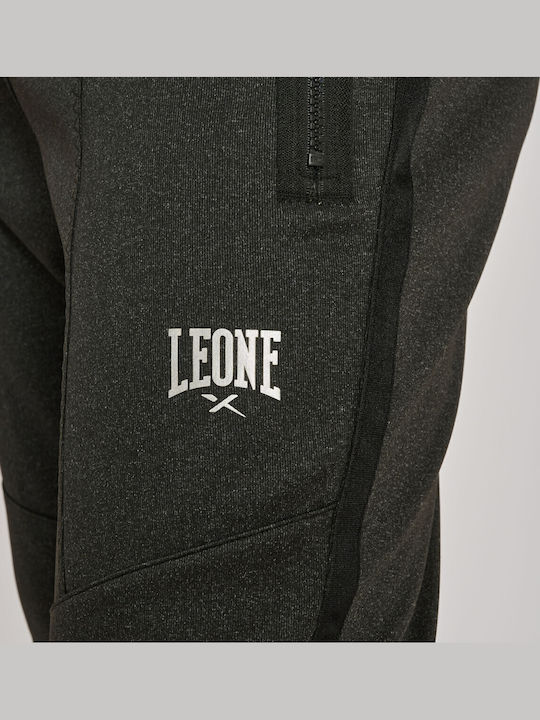 Sweatpants Glossy with Elastic Dark Grey