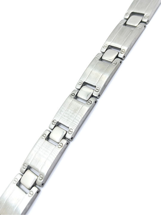 PS Silver Bracelet made of Steel