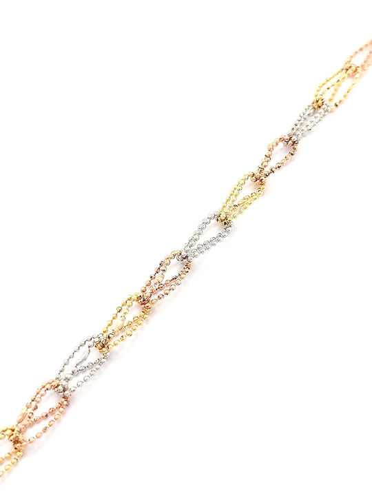 PS Silver Bracelet Chain made of Silver Gold Plated