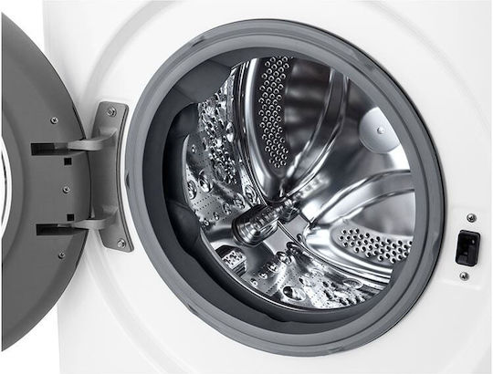 LG Πλυντήριο Ρούχων 8kg με Τεχνολογία Ατμού 1200 Στροφών TurboWash F2WR508S0W