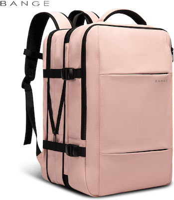 Bange 1908 Wasserdicht Tasche Rucksack für Laptop 17.3" in Rosa Farbe