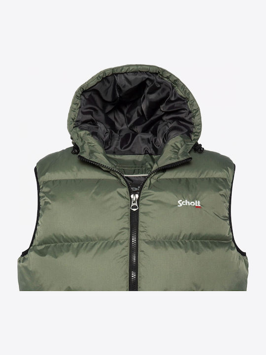 Ärmellos Jacke Sage Kaki