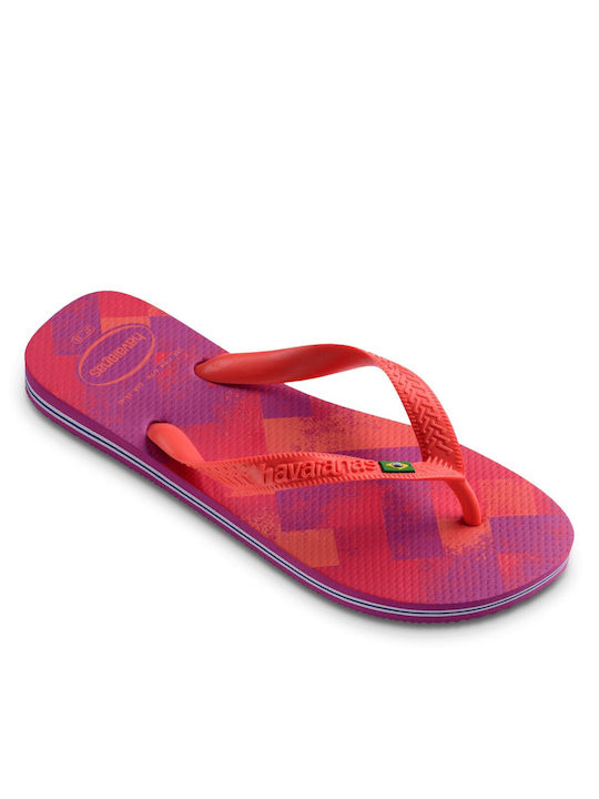 Havaianas Brasil Fresh Frauen Flip Flops in Lila Farbe