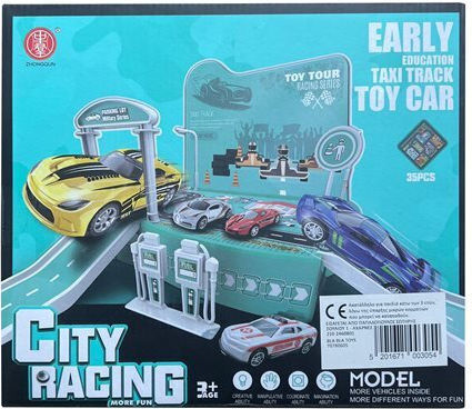 Blabla Toys Pistă City Racing Taxi