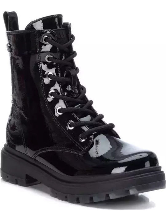 Kids Boots with Zipper Black