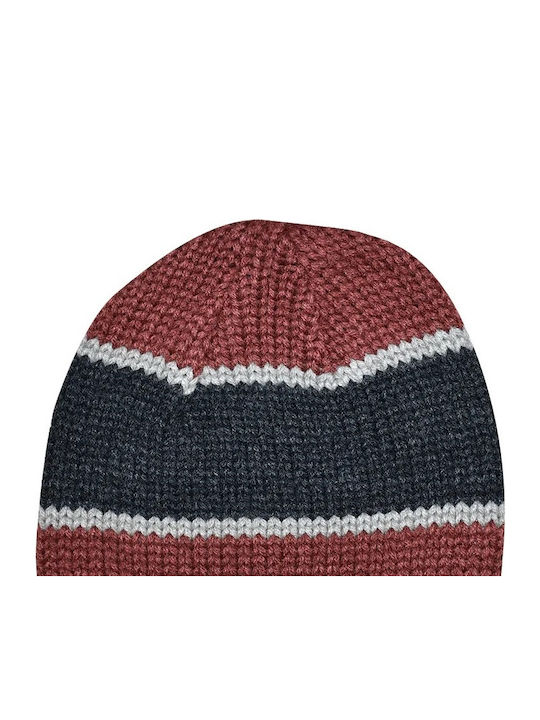 Beanie Unisex Σκούφος Πλεκτός σε Καφέ χρώμα
