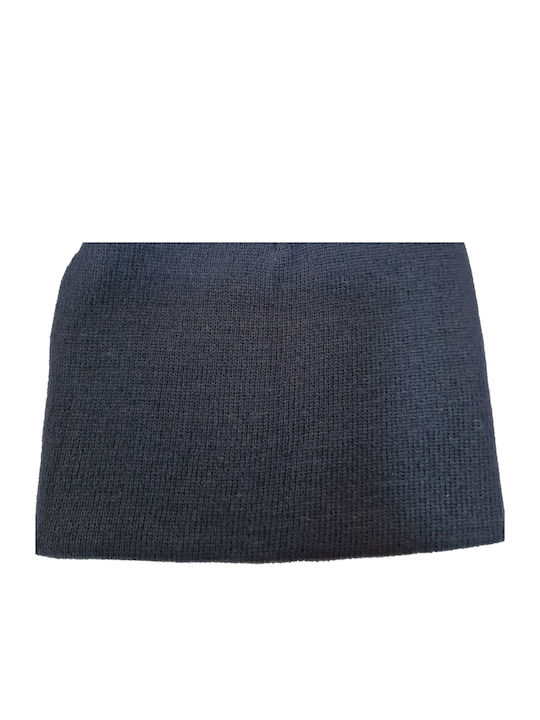 Stamion Beanie Unisex Beanie Knitted in Blue color