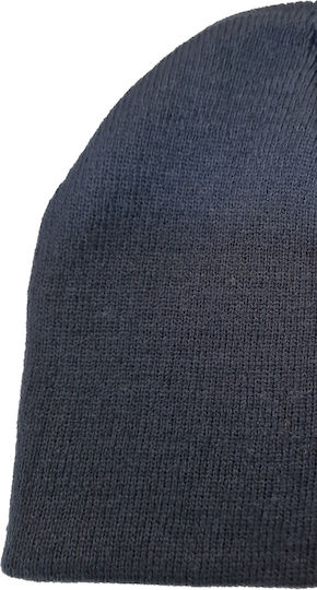 Beanie Unisex Beanie Knitted in Blue color