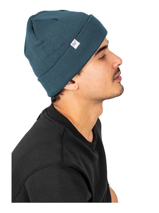 Reell Beanie Unisex Beanie Knitted in Blue color