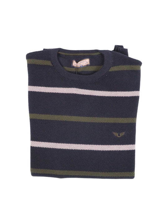 Side Effect Men's Long Sleeve Sweater BLUE