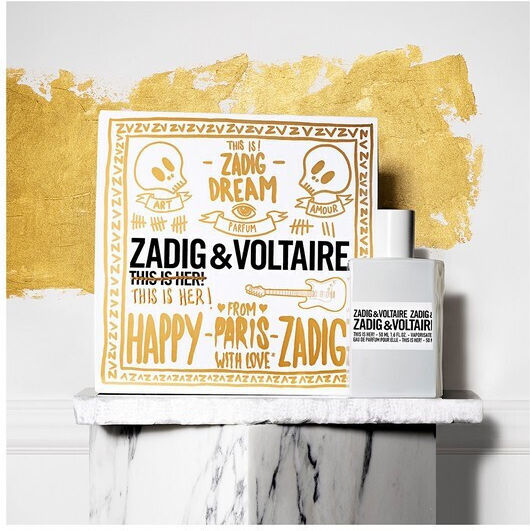 Zadig & Voltaire This Is Her! Set De Parfumuri Pentru Femei Cu Eau De Parfum 2 Bucăți