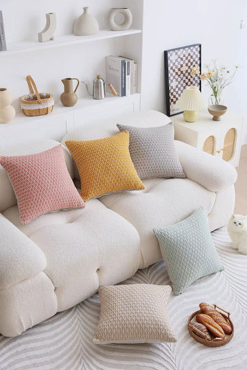 Whitegg Decorative Pillow Case D0200 From 100% Cotton 5 Green 45x45cm