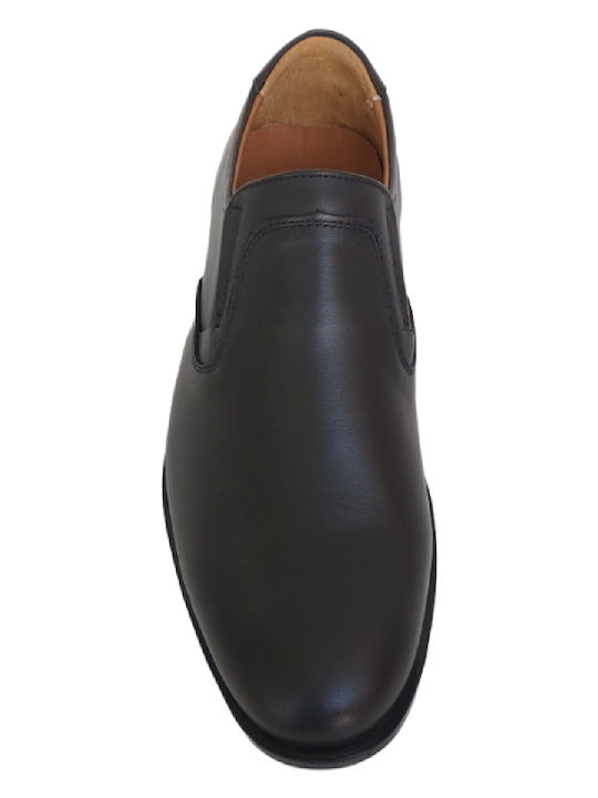 Leder Herren Mokassins in Schwarz Farbe