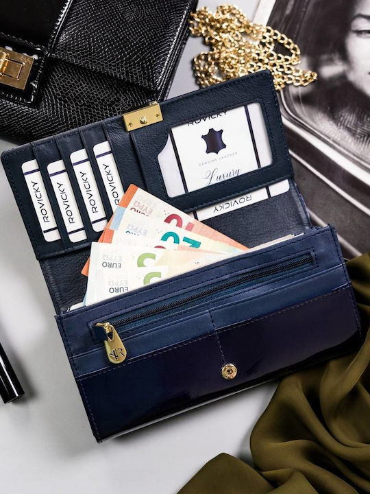 Large Дамска портмоне Navy Blue