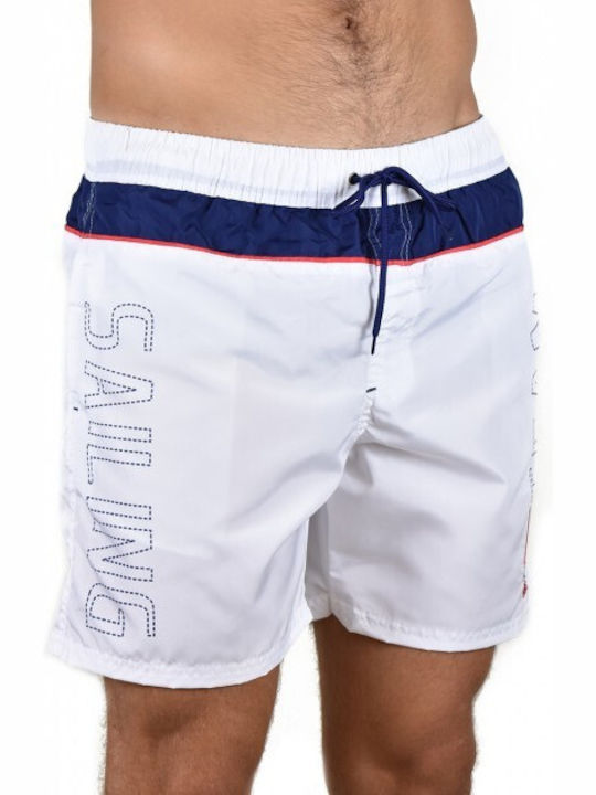 Scuba Taglie Forti Men's Swimwear Bermuda White