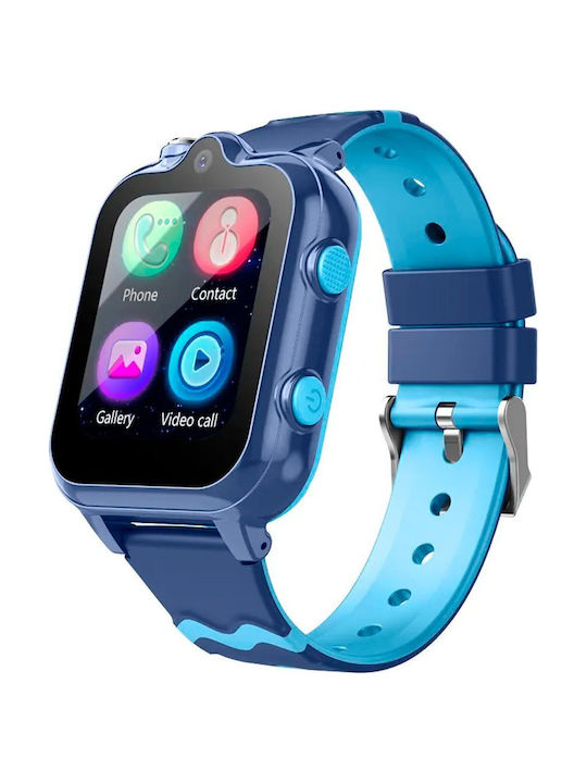 Wonlex Παιδικό Smartwatch Kt18 με GPS & Κάμερα Ροζ