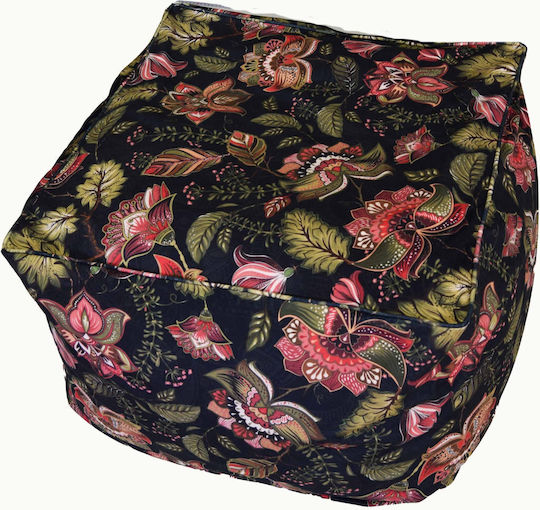 NightFlower Blue Stool 60x60x45cm NightFlower Blue Stool 60x60x45cm