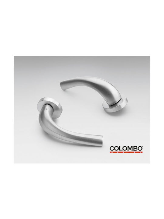 Colombo Design Buton Ușa Din Mijloc Rosetă Nagare Auriu Mat