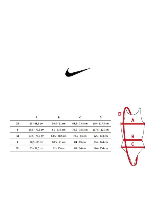 Nike Детски Бански Бикини Черен Nike Детски Бански Бикини Черен