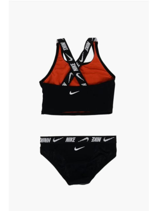 Nike Παιδικό Μαγιό Μπικίνι Μαύρο