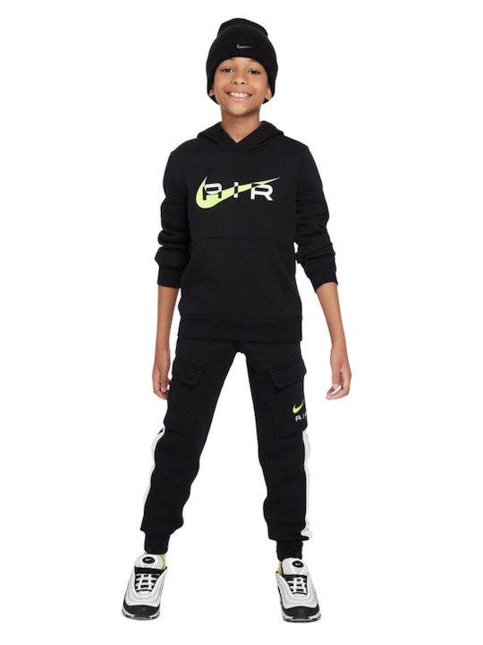 Fleece Kids Sweatshirt with Hood and Pockets Multicolour B Nsw