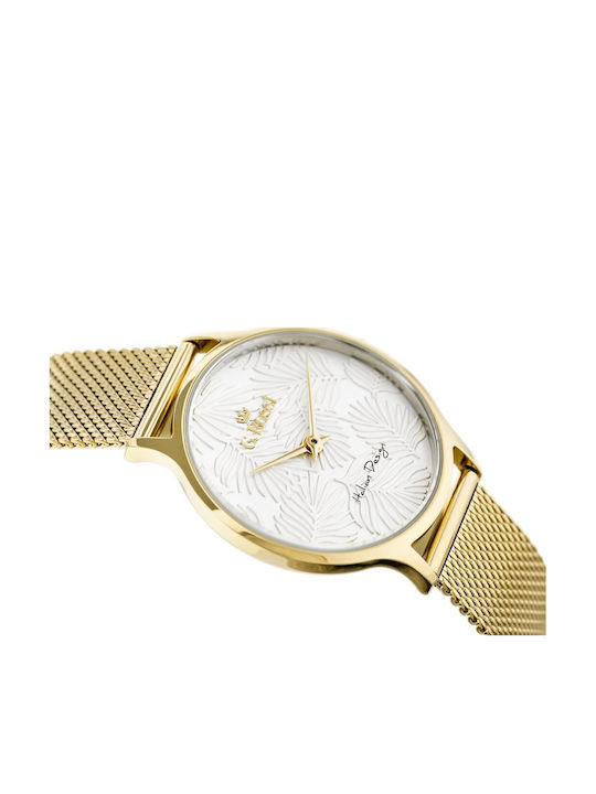 G.Rossi Ceas Barbati 40mm Baterie cu Brățară Aurie din Metal