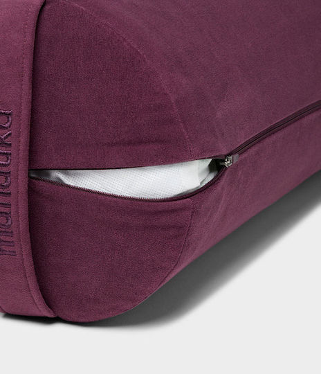 Manduka Enlight Round Bolster Indulge Pernă de yoga în culoarea Violet
